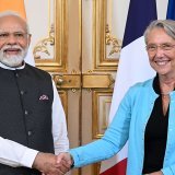 "Je me réjouis de pouvoir renforcer la coopération entre l'Inde et la France au cours de cette visite", a tweeté le Premier ministre après avoir été accueilli par la première ministre Elisabeth Borne.